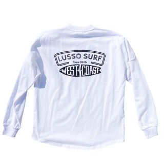 ザノースフェイス(THE NORTH FACE)の雑誌で人気☆LUSSO SURF ウェストコーストロンT スウェット　Lサイズ☆(スウェット)