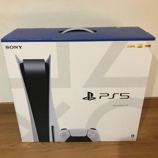 ソニー(SONY)の新品　未使用品　未開封　長期保証付　PS5  ディスクドライブ搭載(家庭用ゲーム機本体)