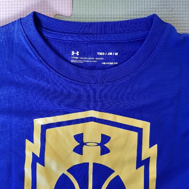 UNDER ARMOUR(アンダーアーマー)のUNDER ARMOUR　バスケ　シャツ　140 スポーツ/アウトドアのスポーツ/アウトドア その他(バスケットボール)の商品写真