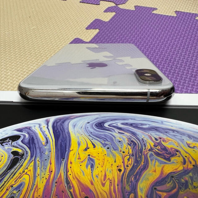 iPhone Xs Max Silver 256 GB docomo