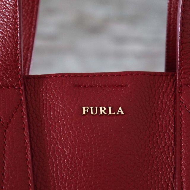 美品 FURLA フルラ ディレッタ サッチェル M レザー トート バッグ 3