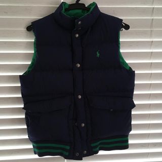 ポロラルフローレン(POLO RALPH LAUREN)のポロラルフローレン  リバーシブルダウンベスト used(ジャケット/上着)