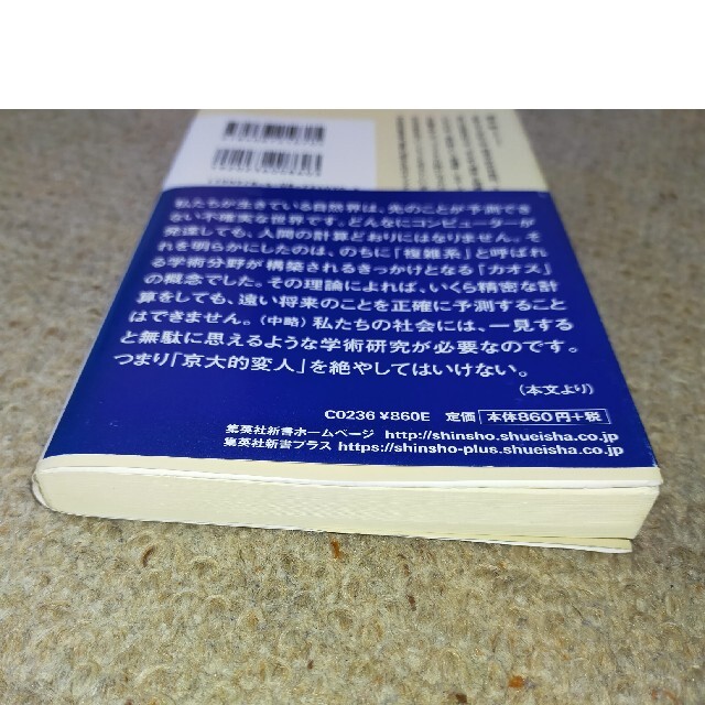 京大的アホがなぜ必要か カオスな世界の生存戦略 エンタメ/ホビーの本(文学/小説)の商品写真