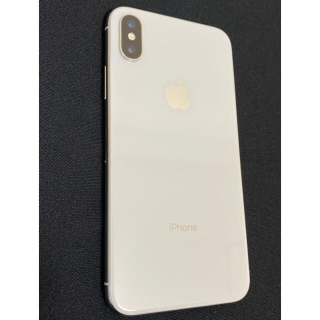 iPhone X シルバー 256 GB ソフトバンク SIMロック解除済 1