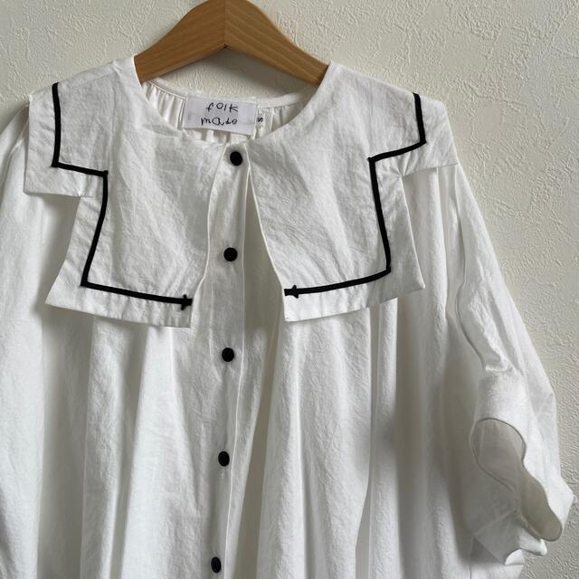 こどもビームス(コドモビームス)のfolk made  キッズ/ベビー/マタニティのキッズ服女の子用(90cm~)(ブラウス)の商品写真