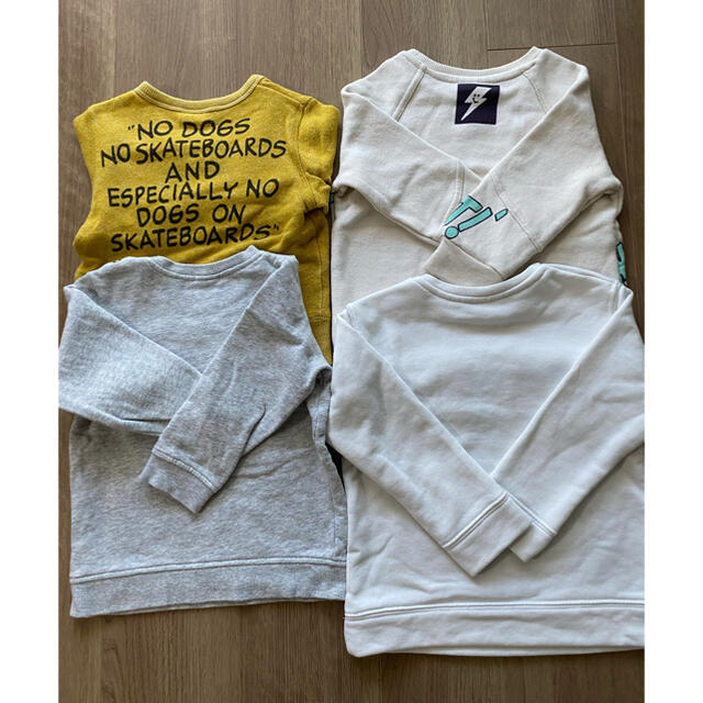 ZARA KIDS(ザラキッズ)の子供服　秋冬物　2-3歳　上下4組　 キッズ/ベビー/マタニティのキッズ服男の子用(90cm~)(Tシャツ/カットソー)の商品写真