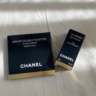 シャネル(CHANEL)のCHANEL コンパクトミラー/ネイル セット(ネイル用品)