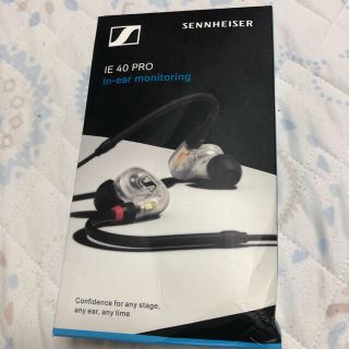 ゼンハイザー(SENNHEISER)のゼンハイザー IE 40 PRO(ヘッドフォン/イヤフォン)