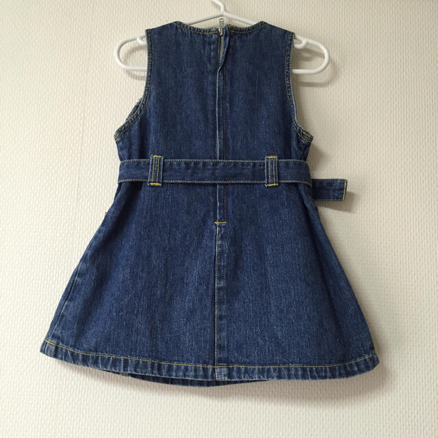 KP(ニットプランナー)のKP デニムワンピース 95 キッズ/ベビー/マタニティのキッズ服女の子用(90cm~)(ワンピース)の商品写真