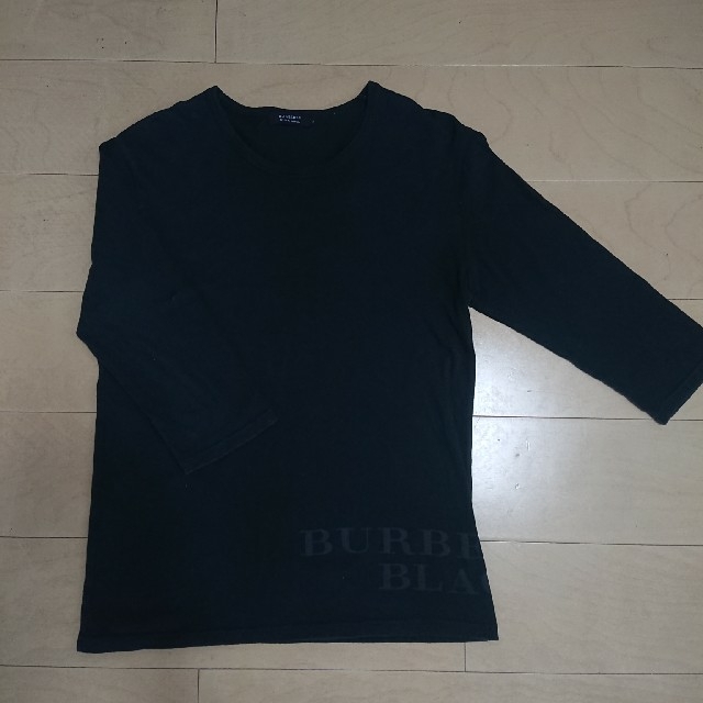 BURBERRY BLACK LABEL(バーバリーブラックレーベル)の《お値下げ中》バーバリー メンズ 七分丈 シャツ メンズのトップス(Tシャツ/カットソー(七分/長袖))の商品写真