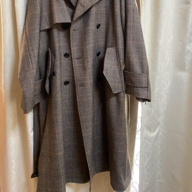 stein 轟く 19aw LAY OVERSIZED OVERLAP COAT stein 轟く 19aw LAY OVERSIZED OVERLAP COAT