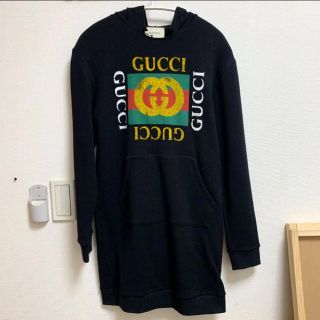 グッチ(Gucci)のGUCCI 即完売♡パーカーワンピース(ミニワンピース)