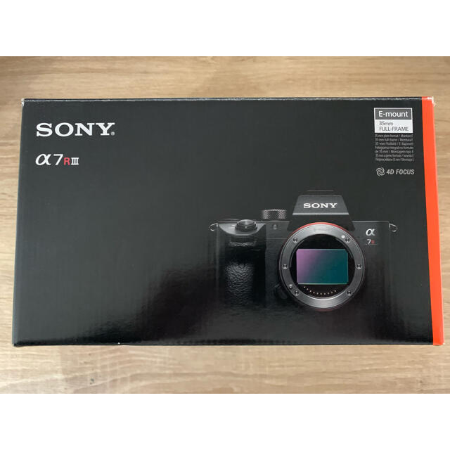 SONY - SONY α7RⅢ ＋純正バッテリー×3の通販 by kj's shop｜ソニー 