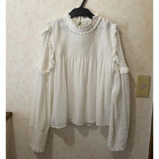 ザラ(ZARA)のフリルブラウス　シフォンブラウス(シャツ/ブラウス(長袖/七分))