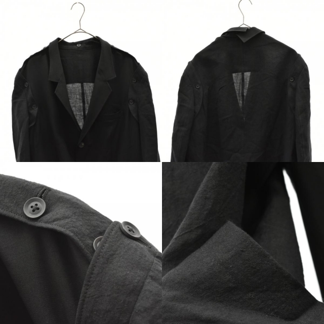 Yohji Yamamoto(ヨウジヤマモト)のYohji Yamamoto POUR HOMME ヨウジヤマモト メンズのジャケット/アウター(テーラードジャケット)の商品写真