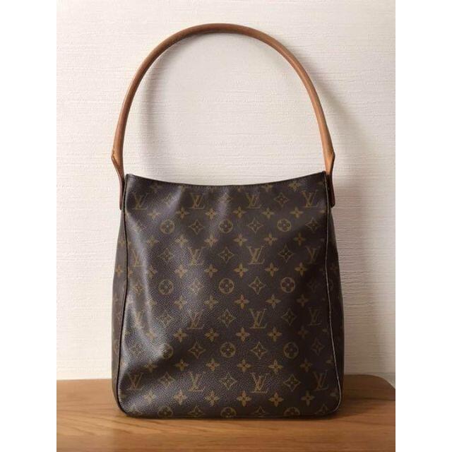 LOUIS VUITTON ルイ ヴィトン ルーピングGM モノグラムバッグ