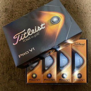 タイトリスト(Titleist)の【新品未使用】タイトリスト PRO V1 12個入り/1ダース(その他)