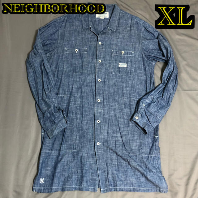 XL neighborhood  ネイバーフッド 16ss ロングシャツ　L