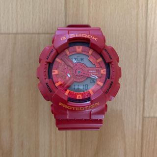 ジーショック(G-SHOCK)のG-SHOCK 腕時計 赤(腕時計(デジタル))