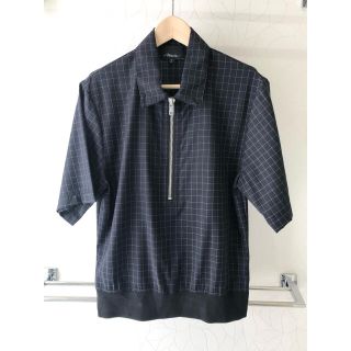 スリーワンフィリップリム(3.1 Phillip Lim)の3.1 phillip lim 半袖　wool 100% シャツ(Tシャツ/カットソー(半袖/袖なし))