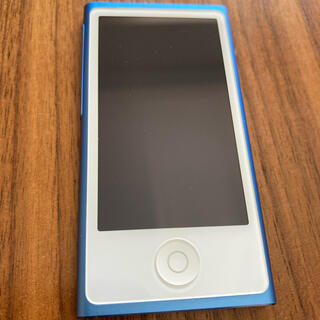 アップル(Apple)のiPod nano 第7世代 16GB ブルー(ポータブルプレーヤー)