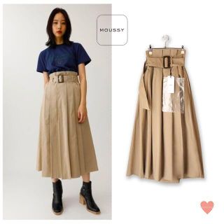 マウジー(moussy)の未使用 タグ付き☆ moussy マウジー　フレアスカート(ロングスカート)