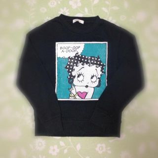 ダズリン(dazzlin)のBETTY BOOP スウェット(トレーナー/スウェット)