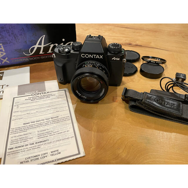 コンタックス CONTAX Aria アリアレンズセット - www.sorbillomenu.com