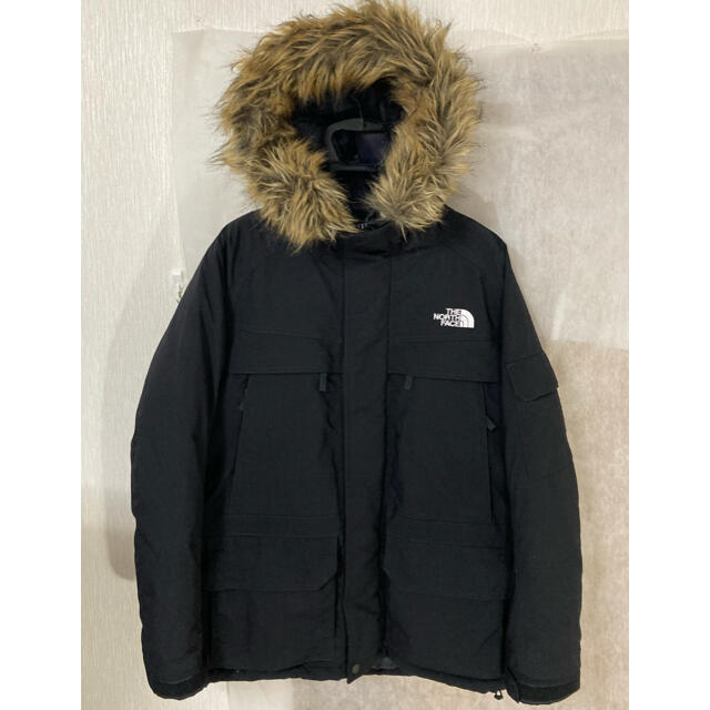 THE NORTH FACE(ザノースフェイス)のノースフェイスダウンノースフェイスマクマードカラーブラック国内正規品中古美品 M メンズのジャケット/アウター(ダウンジャケット)の商品写真