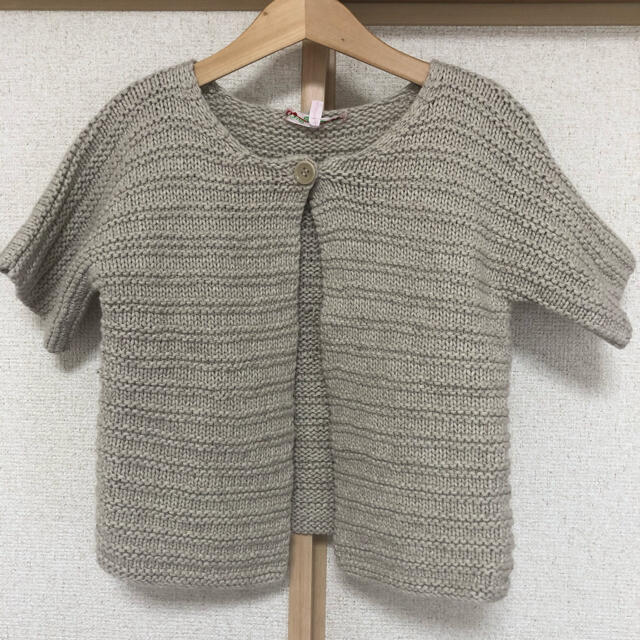 Bonpoint(ボンポワン)のボンポワン ニット カーディガン 6ans キッズ/ベビー/マタニティのキッズ服女の子用(90cm~)(カーディガン)の商品写真