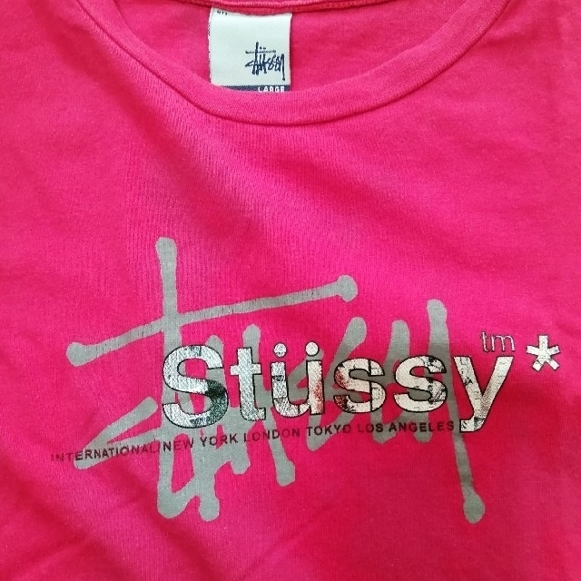 STUSSY - 【 STUSSY 】 ステューシー ロング T シャツ 銀タグの通販 by