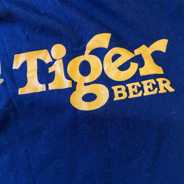 古着。プーケットで買ったタイガービールTigerBeerのTシャツ レディースのトップス(Tシャツ(半袖/袖なし))の商品写真