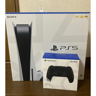 プレイステーション(PlayStation)の新品未開封　PlayStation5 プレイステーション5 ＋コントローラー(家庭用ゲーム機本体)