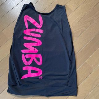 ズンバ(Zumba)のズンバウェア　ZUMBA タンクトップ　Mサイズ(トレーニング用品)