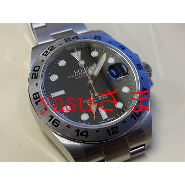 ROLEX(ロレックス)の【美品】エクスプローラー2   216570          ブラック メンズの時計(腕時計(アナログ))の商品写真