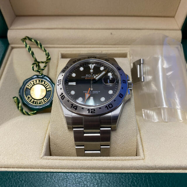 ROLEX(ロレックス)の【美品】エクスプローラー2   216570          ブラック メンズの時計(腕時計(アナログ))の商品写真