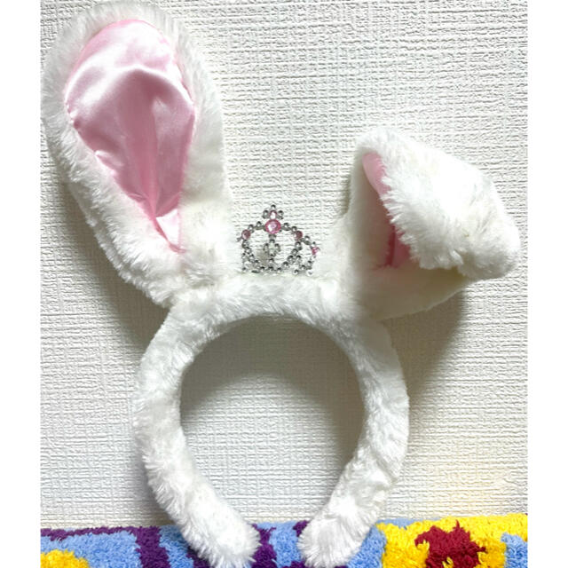 claire's(クレアーズ)のうさ耳カチューシャ🐰 レディースのヘアアクセサリー(カチューシャ)の商品写真