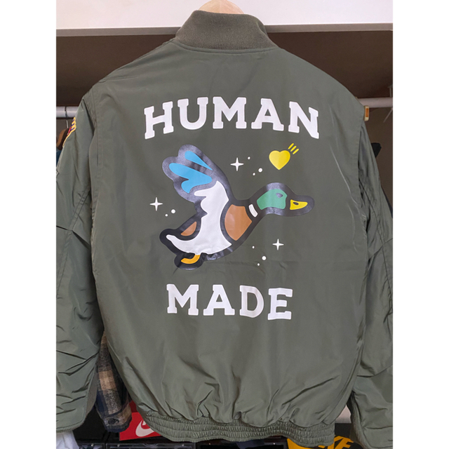 HUMAN MADE フライトジャケット MA-1の通販 by KT4L|ラクマ