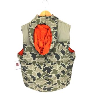Stussy(ステューシー) TROOPS カモ柄切替ワッペンダウンベスト