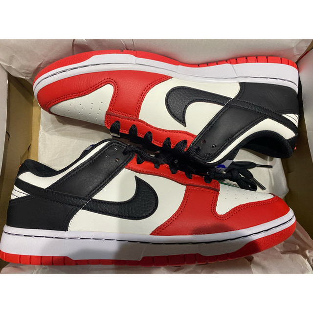 Nike Dunk Low EMB NBA Chicago 27.0 | www.feber.com