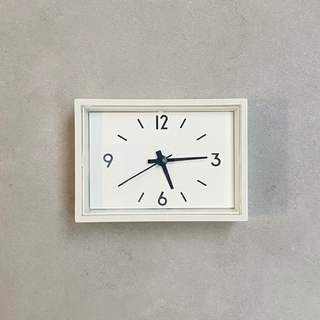ムジルシリョウヒン(MUJI (無印良品))の無印良品 駅の時計・ミニ ＭＪ－ＷＣＪＳＭ２(置時計)