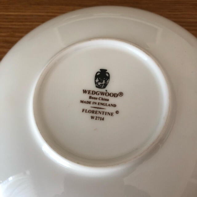 WEDGWOOD(ウェッジウッド)のウェッジウッド　フロレンティーンターコイズ　カップ&ソーサー　未使用 インテリア/住まい/日用品のキッチン/食器(食器)の商品写真