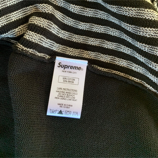 Supreme - Supreme Dashes Zip Up Knit Poloの通販 by ラオウ Supreme - Supreme Dashes Zip Up Knit Poloの通販 by ラオウ