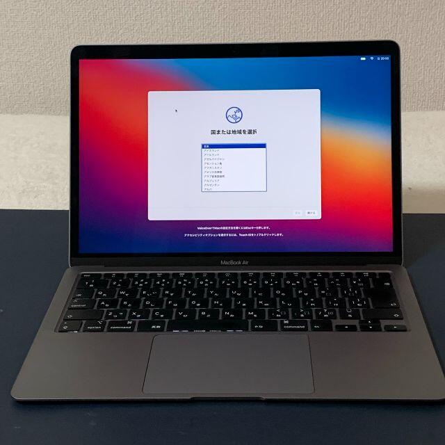 Apple(アップル)のMacBook Air 2020 i7 16GB 512GB + Mouse スマホ/家電/カメラのPC/タブレット(ノートPC)の商品写真