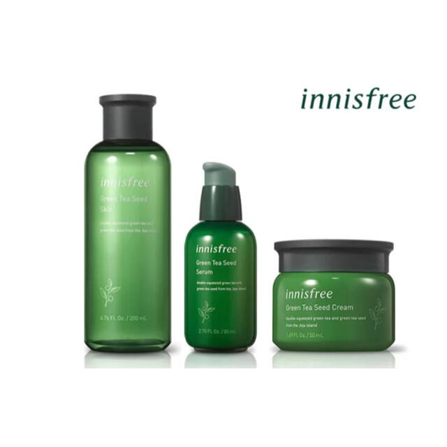 innisfree Green Tea Seed3種セット