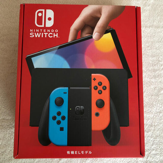 Nintendo Switch 有機ELモデル　ネオンカラー新型