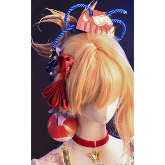 宵宮 原神 コスプレ ウィッグ 下駄 フルセット 桜の恋