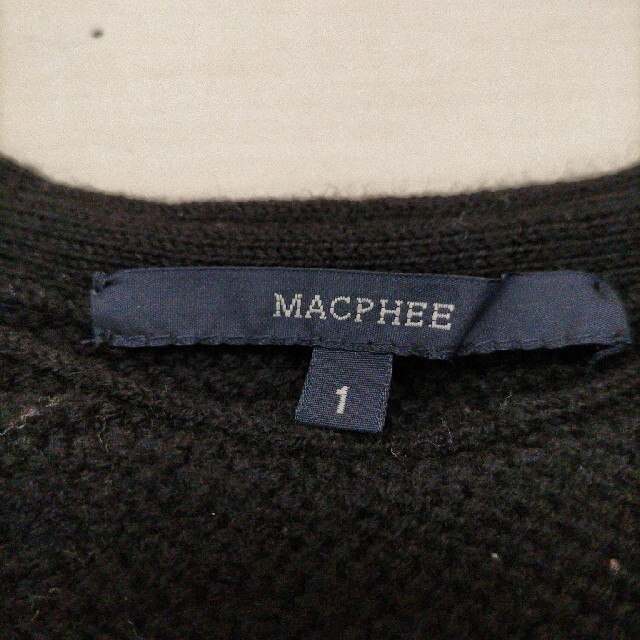 MACPHEE(マカフィー)の値下げ MACPHEE Mサイズ Aラインニット レディースのトップス(ニット/セーター)の商品写真