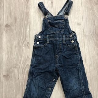 プチバトー(PETIT BATEAU)のプチバトー　デニムサロペット(カバーオール)