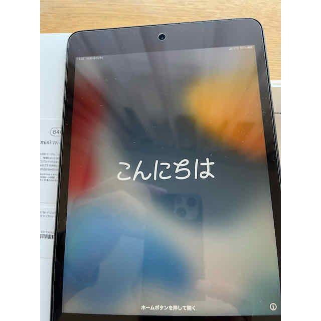 タブレットiPad mini 第5世代 64GB Wi-Fi+Cellular